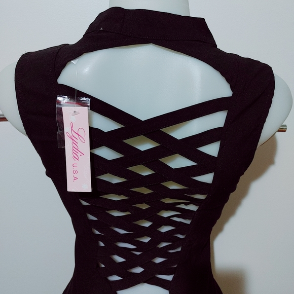 Nice black sexy Dress Med-large - Picture 2 of 3